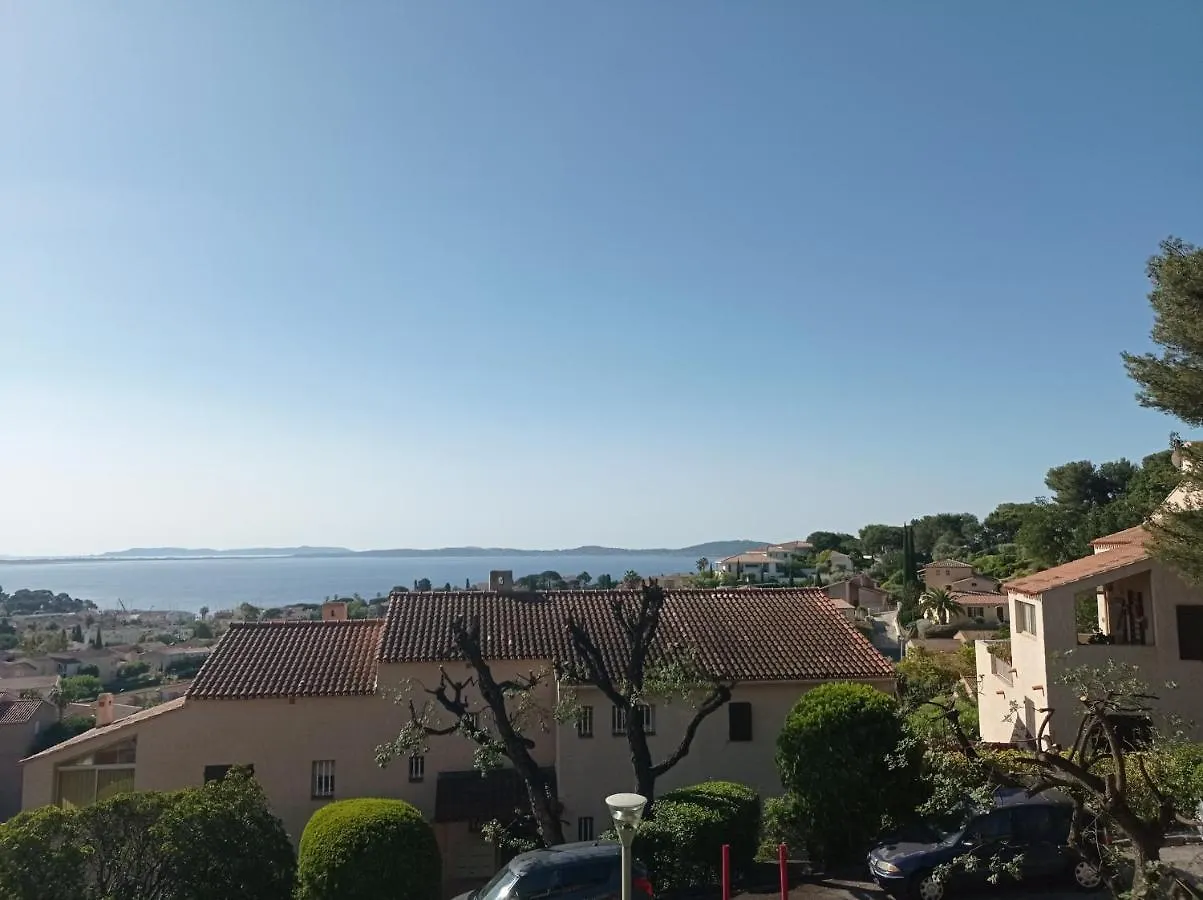 Apartment T2 Standing Vue Mer Carqueiranne